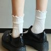 Solid Crew Socks