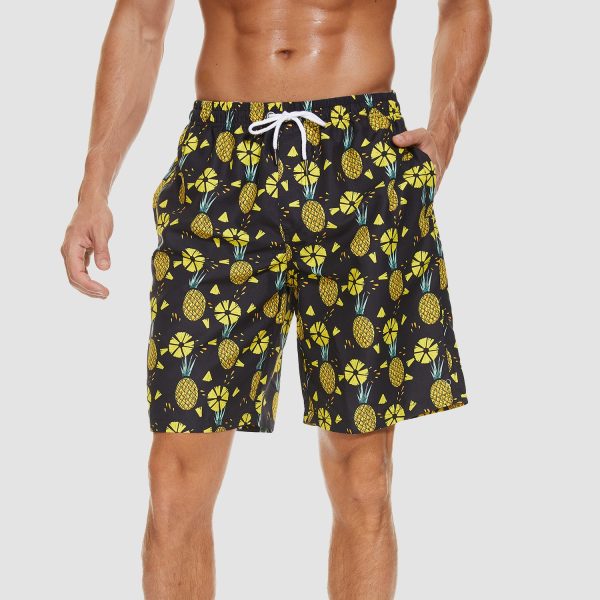 fa3732175c66edc610475587e0c9757b90253d6c391d7115404cf4368009255a.jpg Swimming Trunks with Mesh Liner Quick Dry Funny Beachwear Shorts