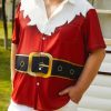 Big Size Christmas Short Sleeve Hawaiian Shirt