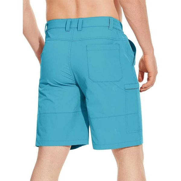 fd264dfa8acdda65a71ddd5e0781cdfe429362db58d6682d90b92d4f4a8c7b50.jpg Men's Casual Quick-Dry 5 Pockets Cargo Short