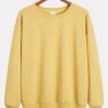 Basic multicolor cotton sweatshirts