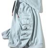 Relax Fit Ghost Print Hoodie