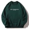 San Francisco Print Crew Neck Relaxed Sweatshirt